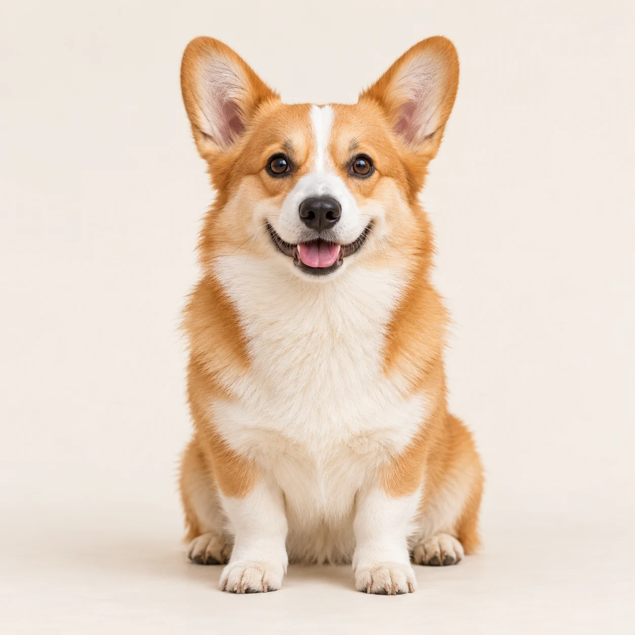 Barney, a fictional corgi — demo image